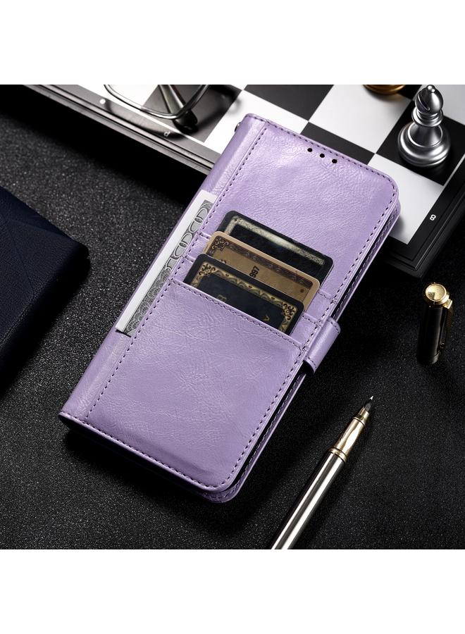 اس-توب جراب هاتف جلدي بسيط لهاتف Samsung Galaxy A16 5G، محفظة بسعة 6 بطاقات - Image 2