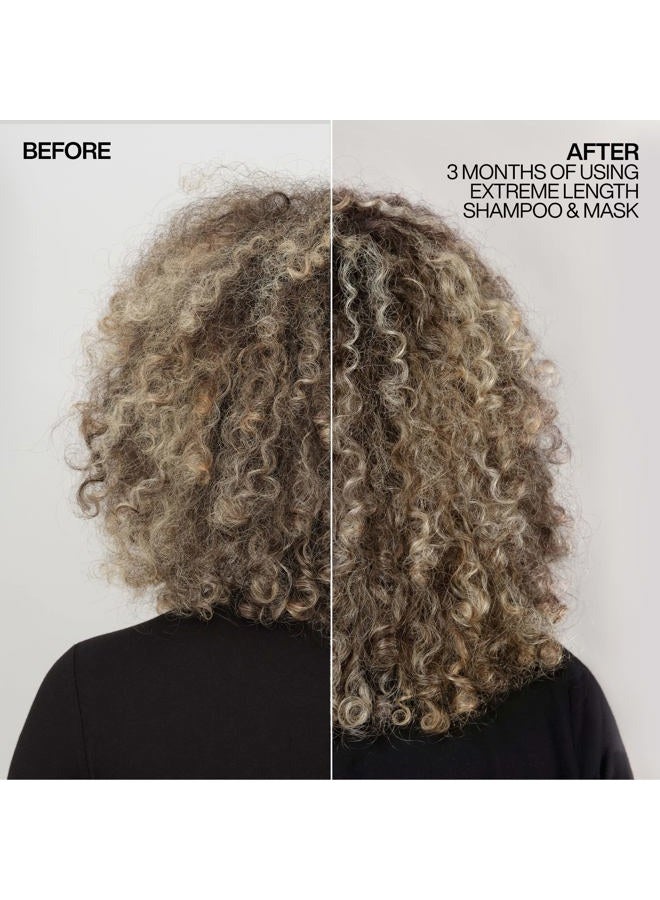 REDKEN قناع علاج ثلاثي الأبعاد لطول الشعر من ريدكن، قناع شطف مع البيوتين والنياسيناميد - Image 5