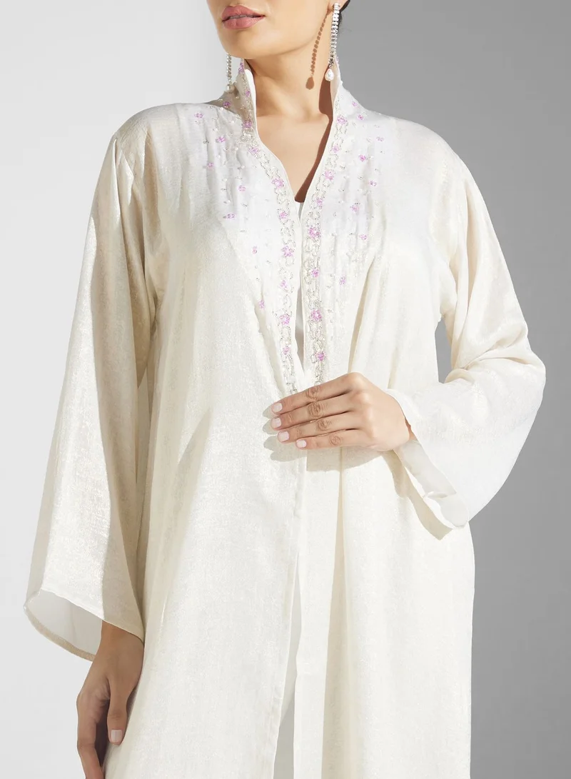 خزانة Embellished Detail Abaya