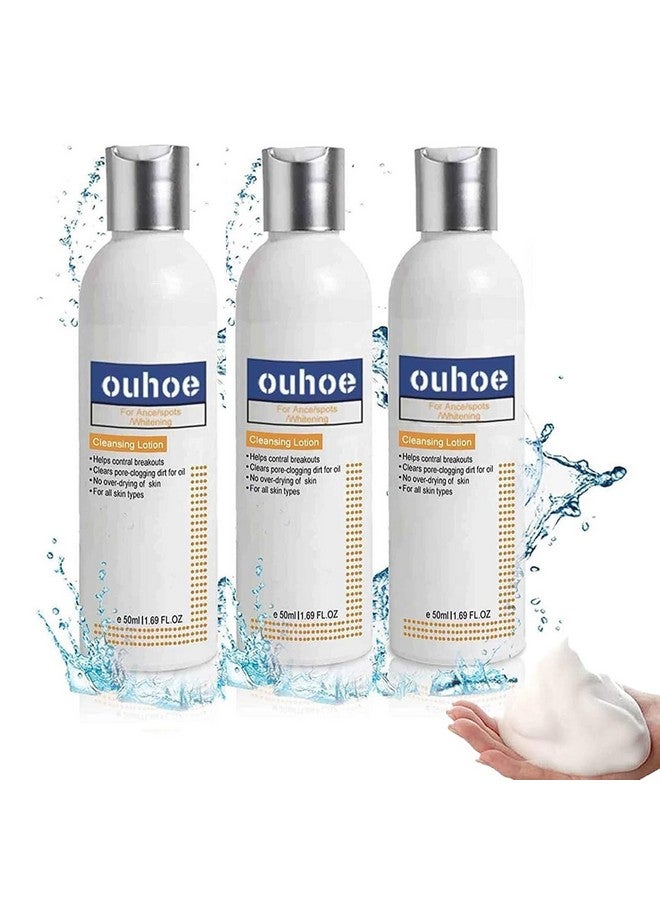 YG LianKai 3Pc 2023 New Cc Cleansing Lotion For Acne & Spots Cream Face Cleansing Lotion Flashing Cleansing(50Ml) - Image 1