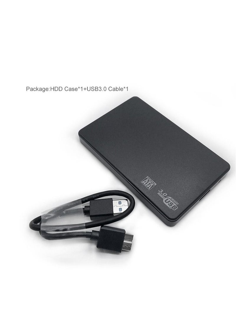 AROAQ - Enclosure Portable Mobile Hard Drive Cases for SSD External Storage With USB3.0/2.0 Cable ABS - Image 1