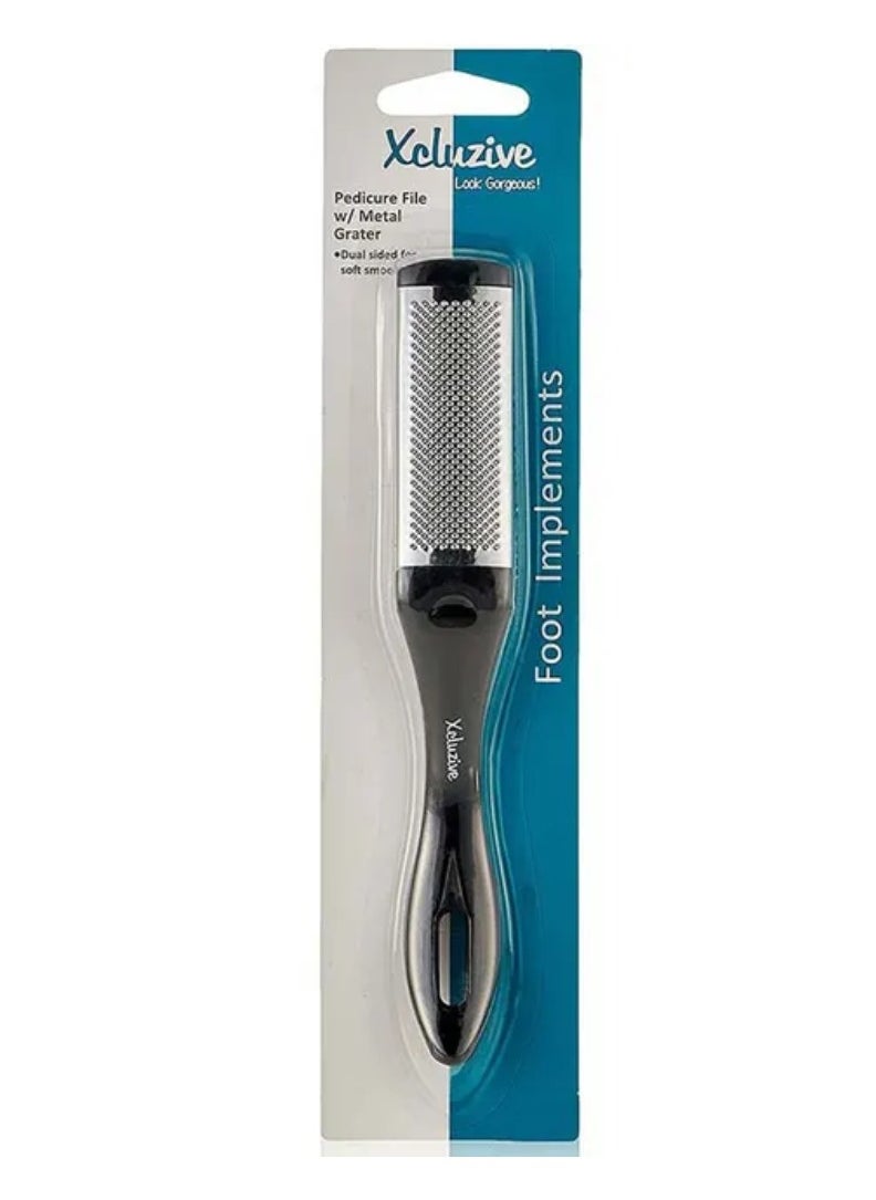 Xcluzive Pedicure File W/Metal Grater  - Image 1