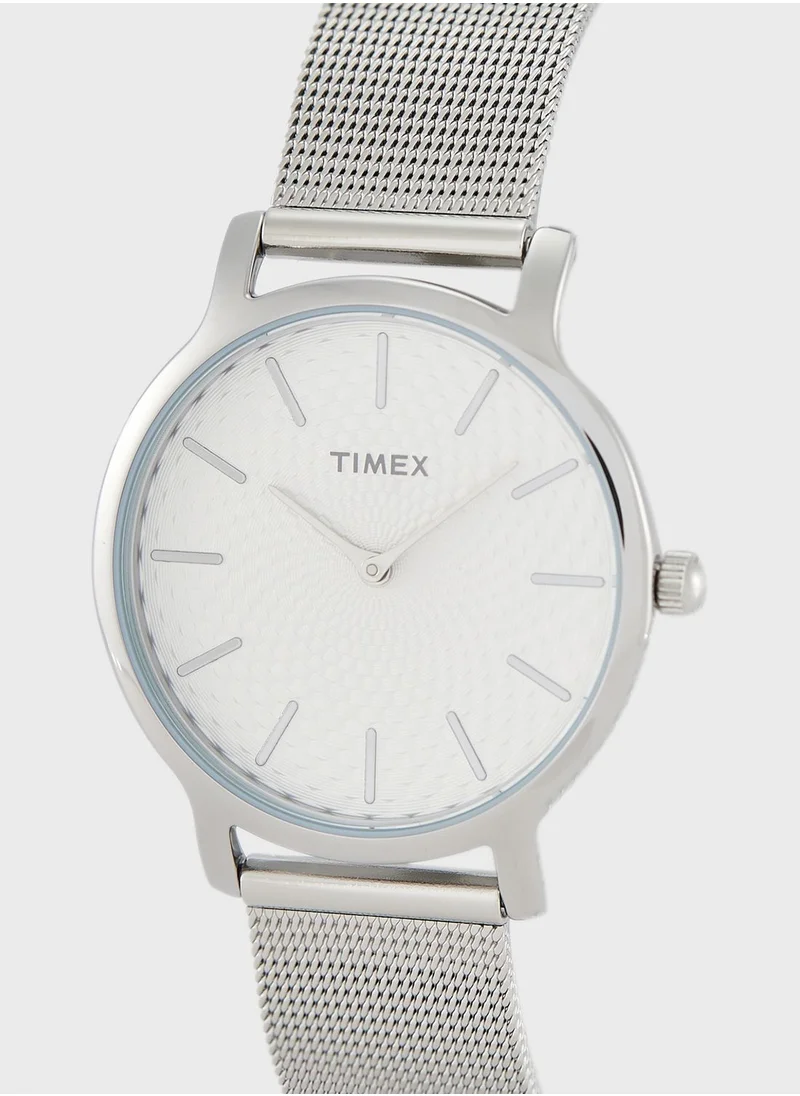 TIMEX Timex Style Elevated Steel Strap Watch for Women - TW2R36200