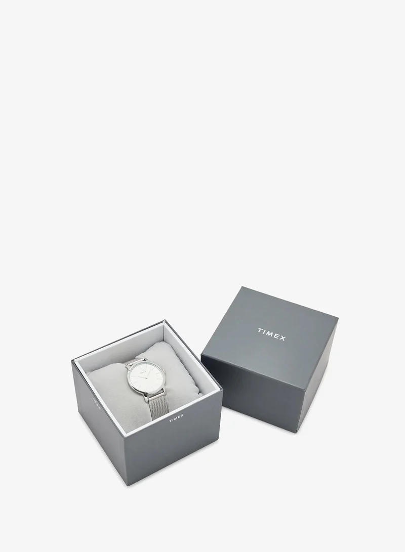 Timex  Timex Style Elevated Steel Strap Watch for Women - TW2R36200 for Women | Best Price UAE