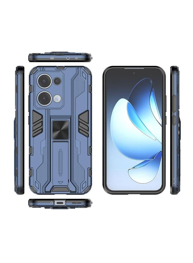 جراب لهاتف OPPO Reno13 5G Global Supersonic PC + جراب هاتف مزود بحامل TPU - Image 3