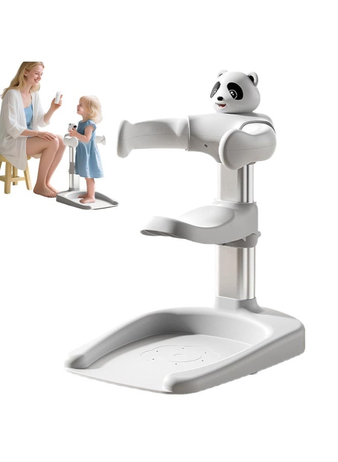 والالا حامل استحمام للأطفال مع مقعد استحمام، دعامة استحمام للأطفال، إطار قابل للتعديل الارتفاع، قاعدة ثابتة مضادة للانزلاق، تصميم خفيف الوزن محمول، للاستخدام في حمام المنزل للأطفال الصغار - Image 1