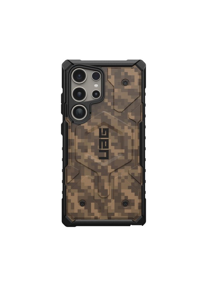 Urban Armor Gear - Urban Armor Gear Thermoplastic Polyurethane Pathfinder Se Rugged Protective Case/Cover Designed For Galaxy S24 Ultra (6.8-Inch) 2024,Magnetic Charging Compatible- Digi Camo Dark Earth - Image 1