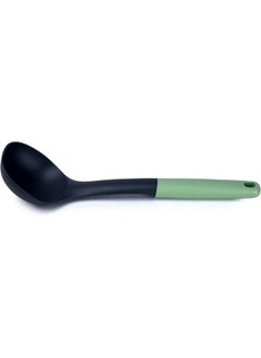 Cuisine Art Pp Handle Nylon Soup Ladle With Hanging Hole, Heat Resistant, Pesto Green  - Image 2