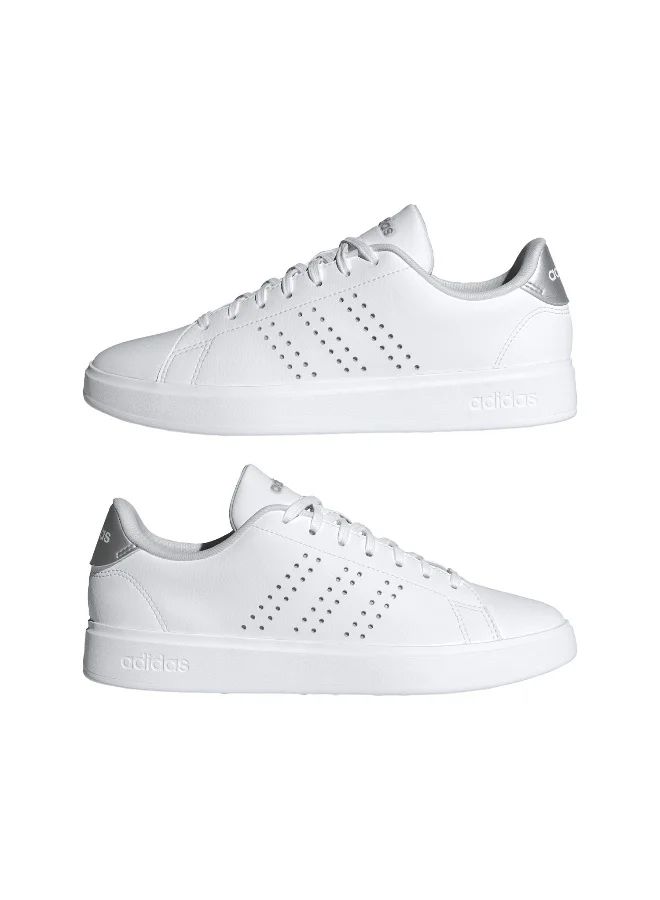 adidas أحذية رياضية نسائية Advantage 2.0 بيضاء 3