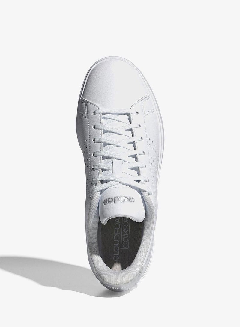 Adidas Advantage 2.0 White Sportswear Women Shoes - Image 5