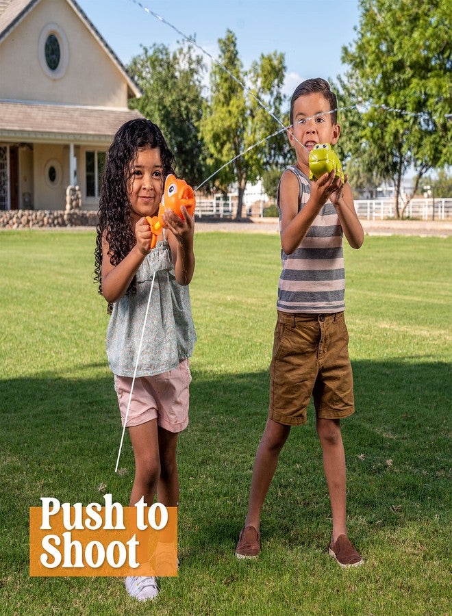 JOYIN 3 Pack Animal Water Guns for Kids, Assorted Colors, 7.5in Long, Easy to Fill and Shoot, Durable Plastic, Water Soakers for Kids Swimming Pool Beach Outdoor Activity Fighting Play Toys - Image 3