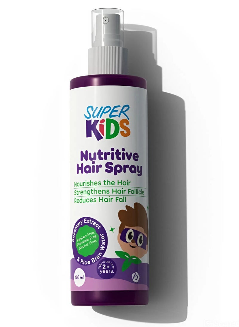 Superkids Nutritive Hair Spray for Kids – 120 ml