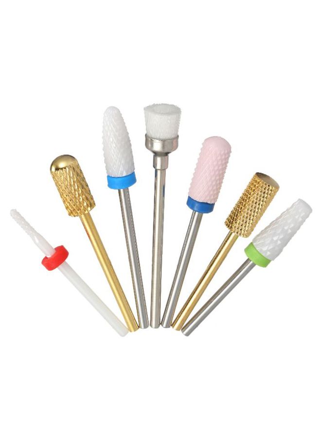 نيبمينينت 7-Piece Rust Resistant Nail Drill Bit Set Multicolour - Image 2