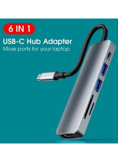 Cordova Multi USB Port Hub Splitter OTG USB C Data Hubs 6 in 1 USB Hub  - Image 4