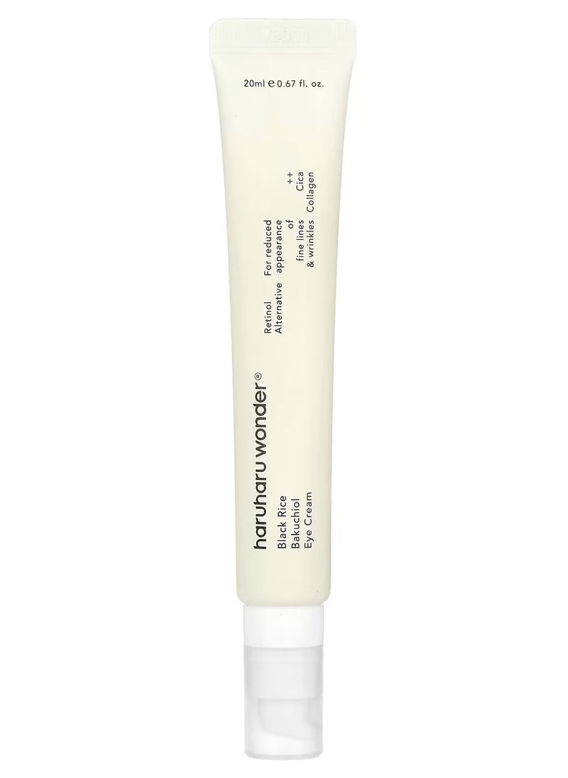 haruharu Wonder - Black Rice Bakuchiol Eye Cream, 0.67 fl oz (20 ml) - Image 1