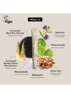 haruharu Wonder Black Rice Bakuchiol Eye Cream, 0.67 fl oz (20 ml)  - Image 4