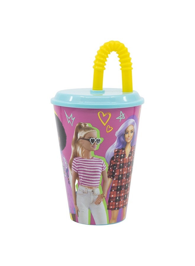 Mattel Games Mattel Tumbler Easy Sport with Straw 430 ml Barbie - Image 3