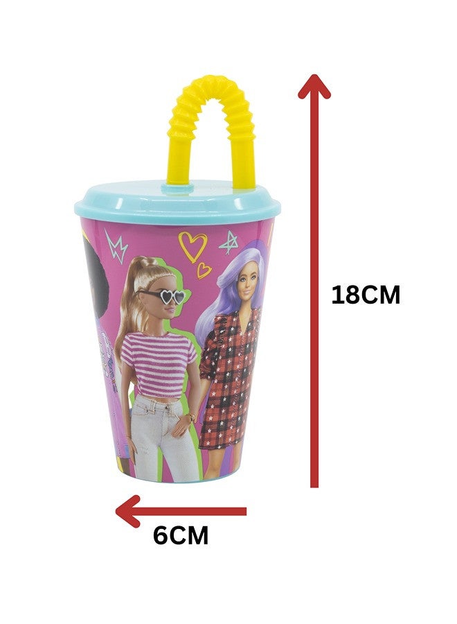 Mattel Games Mattel Tumbler Easy Sport with Straw 430 ml Barbie - Image 4
