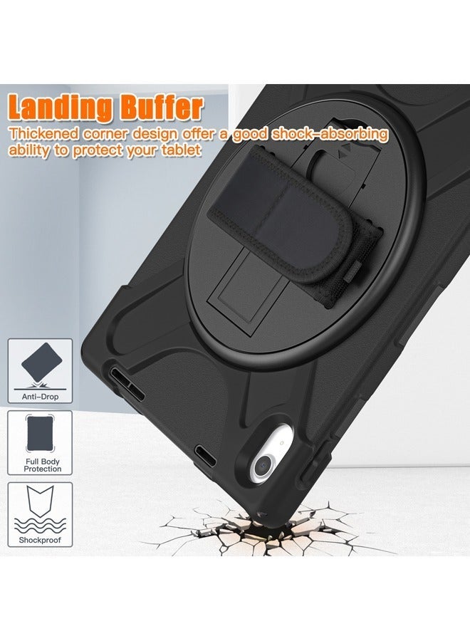 Rock Pow IPad 10th Generation Case 2022 Upgraded Military Grade Heavy Duty Silicone Protector iPad 10th Gen 10.9 inch 2022 Cover Pencil Holder Rotating Stand Handle Shoulder Strap - Image 5