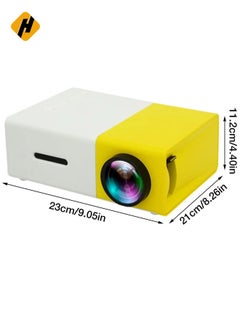 HuHa "Micro Mini Projector YG300 – Ultra-Portable and Durable for Smartphones, Laptops, and Home Cinema"  - Image 4