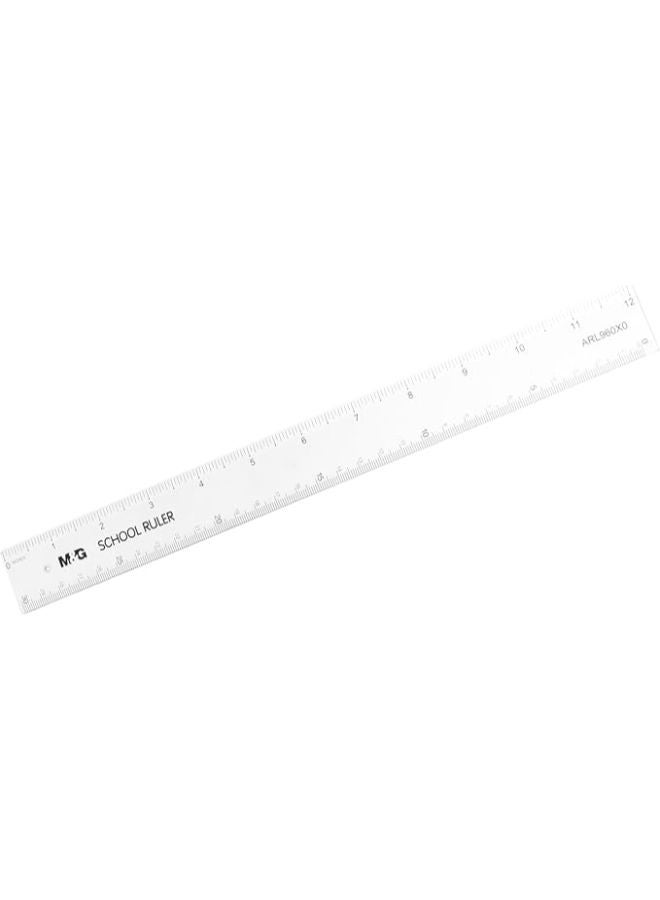 M&G Plastic Ruler, Accurate and Lightweight Measurements, 30 cm - Image 3