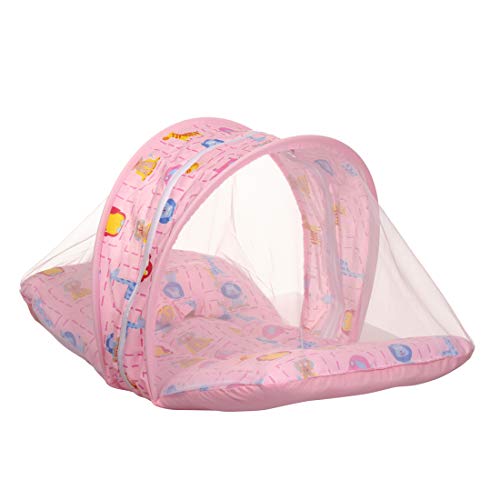 KooKyKooby Baby Mosquito and Insect Protection Net with Bedding (Pink(Large Animals)) - Image 2