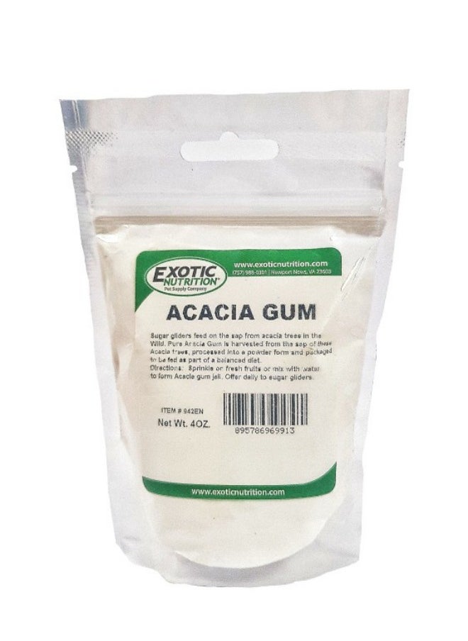 EXOTIC NUTRITION Acacia Gum 4oz  - Image 1