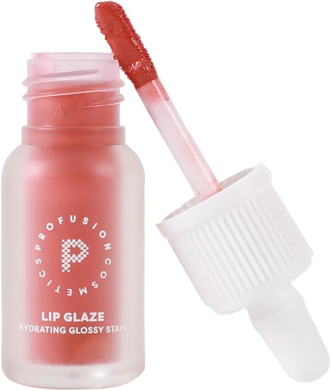 Profusion Cosmetics بروفيوجن كوزمتيكس لوسيون الشفاه المرطب اللامع صبغة مرطبة بلسم شفاه ملون مع تركيبة خفيفة توفر تصميم جميل وجذاب - Image 1