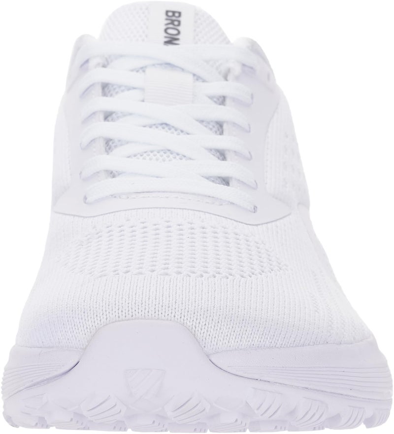 BRONAX Womens Wide Road Running Shoes Lace up Walking Size 8w Tennis Fashion Stylish Lightweight Female Footwear Supportive Sneakers Maternity Pregnant Swollen Light White 39 - Image 3