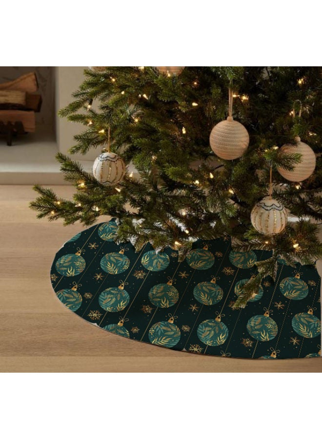 Home Print Velvet Christmas Tree Skirt That Would Make A Fantastic Addition To Your Holiday Themed Homes