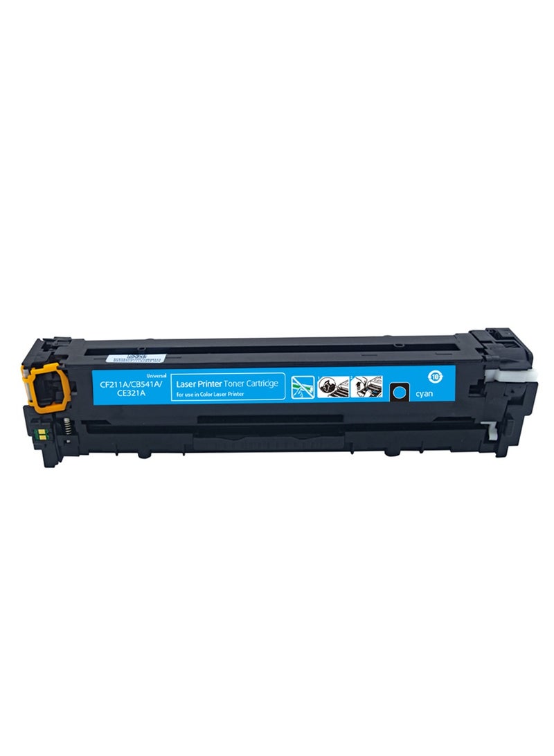 ASTA 125A CB541A Color Toner Cartridge Compatible For HP LaserJet CM1300 CM1312 CP1210 CP1215 CP1515n CP1518ni Printer CB C B 541 125 A Office Consumable Replacement Cyan C Printing High Quality - Image 2