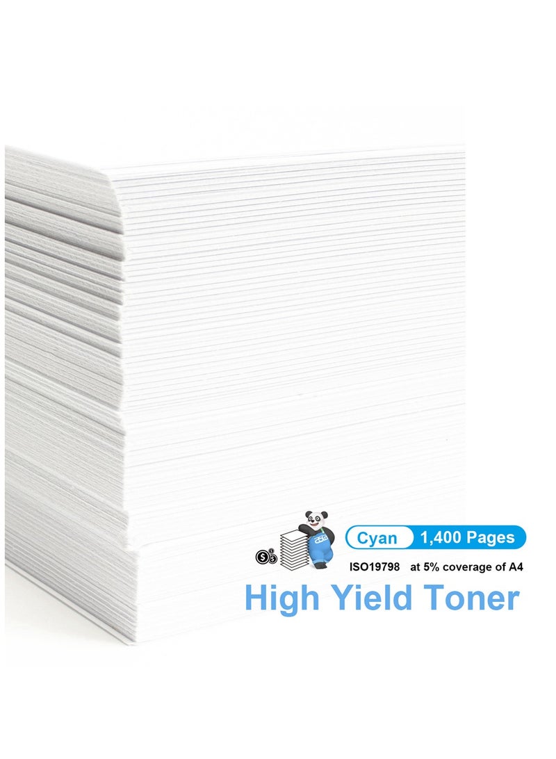 ASTA 125A CB541A Color Toner Cartridge Compatible For HP LaserJet CM1300 CM1312 CP1210 CP1215 CP1515n CP1518ni Printer CB C B 541 125 A Office Consumable Replacement Cyan C Printing High Quality - Image 4