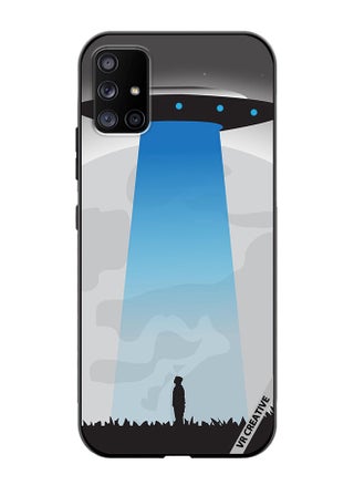Protective Case Cover For Samsung Galaxy A51 5G Ufo Sighting In Full Moon Design Multicolour - pzsku/Z4F85983B4F2D8DBED32EZ/45/_/1684169009/ff064744-0004-4431-bbd0-9bbec2a39047