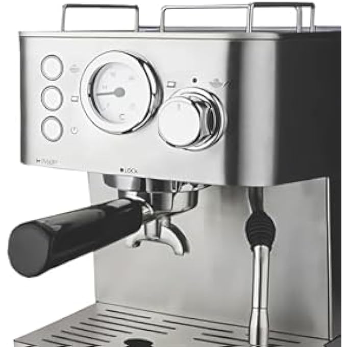 Mebashi Espresso Coffee Machine  15L 20 Bar Stainless Steel960W1140W Commercial Grade MeEcm2014 - Image 2