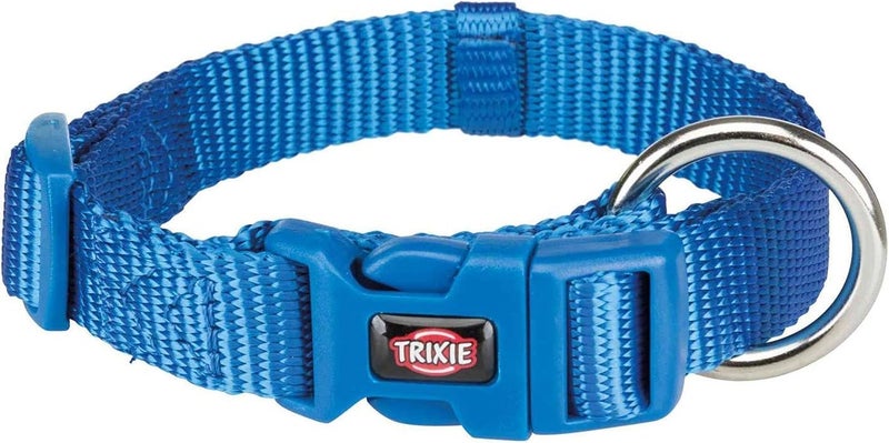Trixie Premium Dog Collar - Blue L-XL