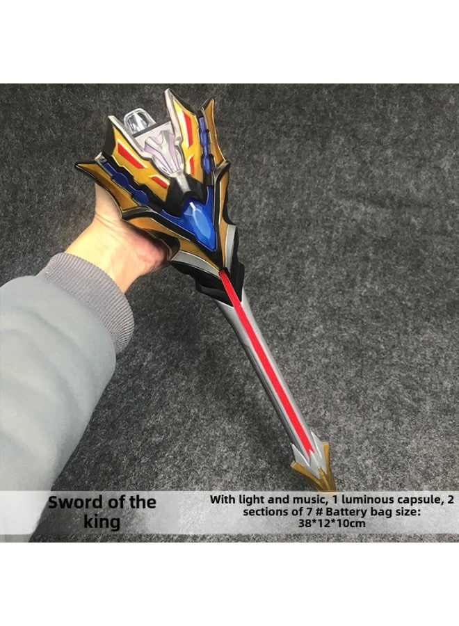 Rob Altman Transformation Toy Degas Chest Lamp God Light Stick Zeta Sublimator Teriga Full Suit Boy-Color:Sword Of The King (with 1 Luminous Capsule)  - Image 1