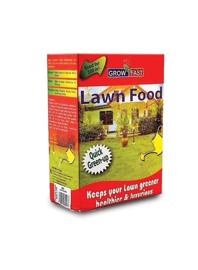 Grow Fast Lawn Food - 1kg Fertilizer for Greener and Healthier Lawns - Image 2