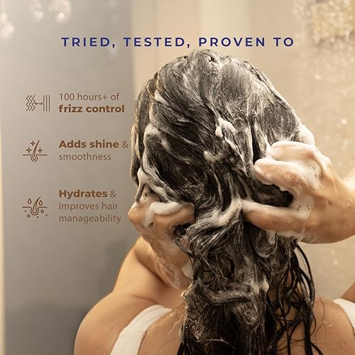 Naturali Moisture Filling Shampoo, With Hyaluronic Acid, Argan Oil & Quinoa, For Dry & Dehydrated Hair, Adds Shine & Bounce, Hyaluron Moisture 100H, 200Ml. - Image 3