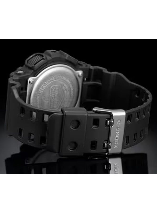 G-SHOCK ساعة جي شوك GA-140-1A4DR رياضية للرجال بسوار من الجلد والرقمية - Image 3