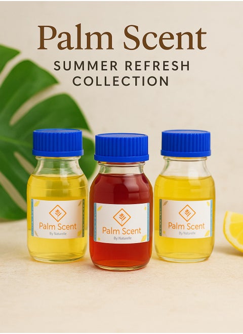 palm scent essential oils  package 3×250 ml