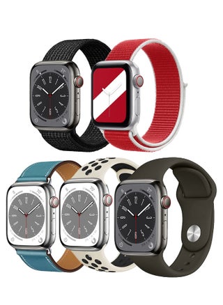Blue/Red/Black/Green/White