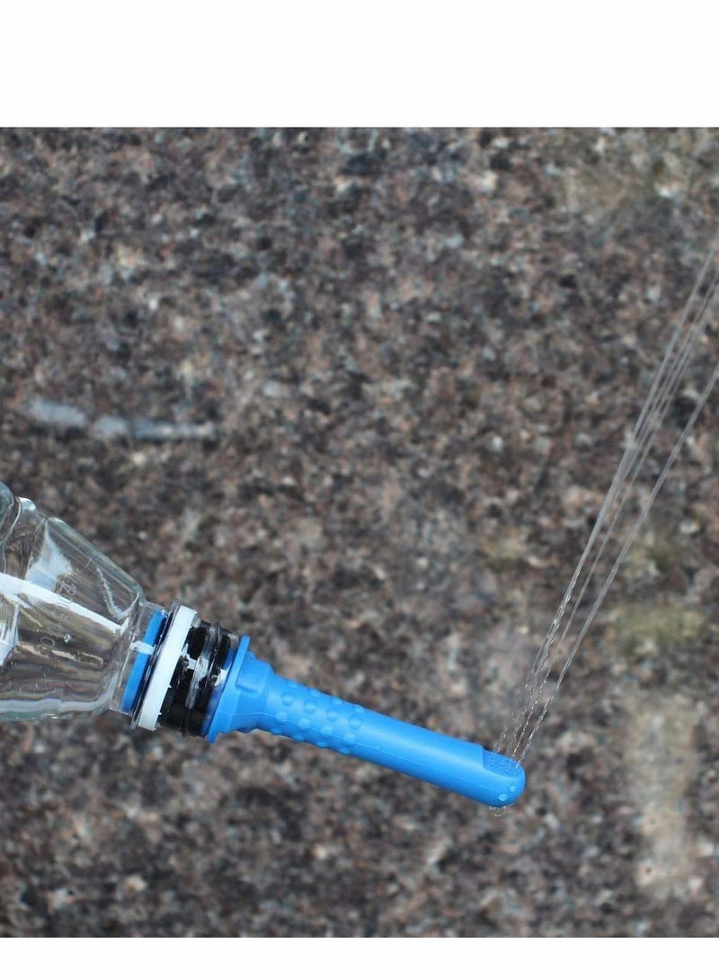 KASTWAVE 3 قطع خرطوم بيديت محمول للمرحاض، زجاجة سفر عالمية مقلوبة، متوافق مع معظم الزجاجات أو الغسيل، استعادة دائمة، نظافة شخصية - Image 2