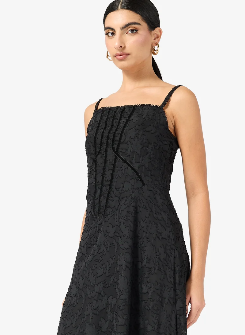 Ella  StrappY Dress With Croset Detail for Women | Best Price UAE