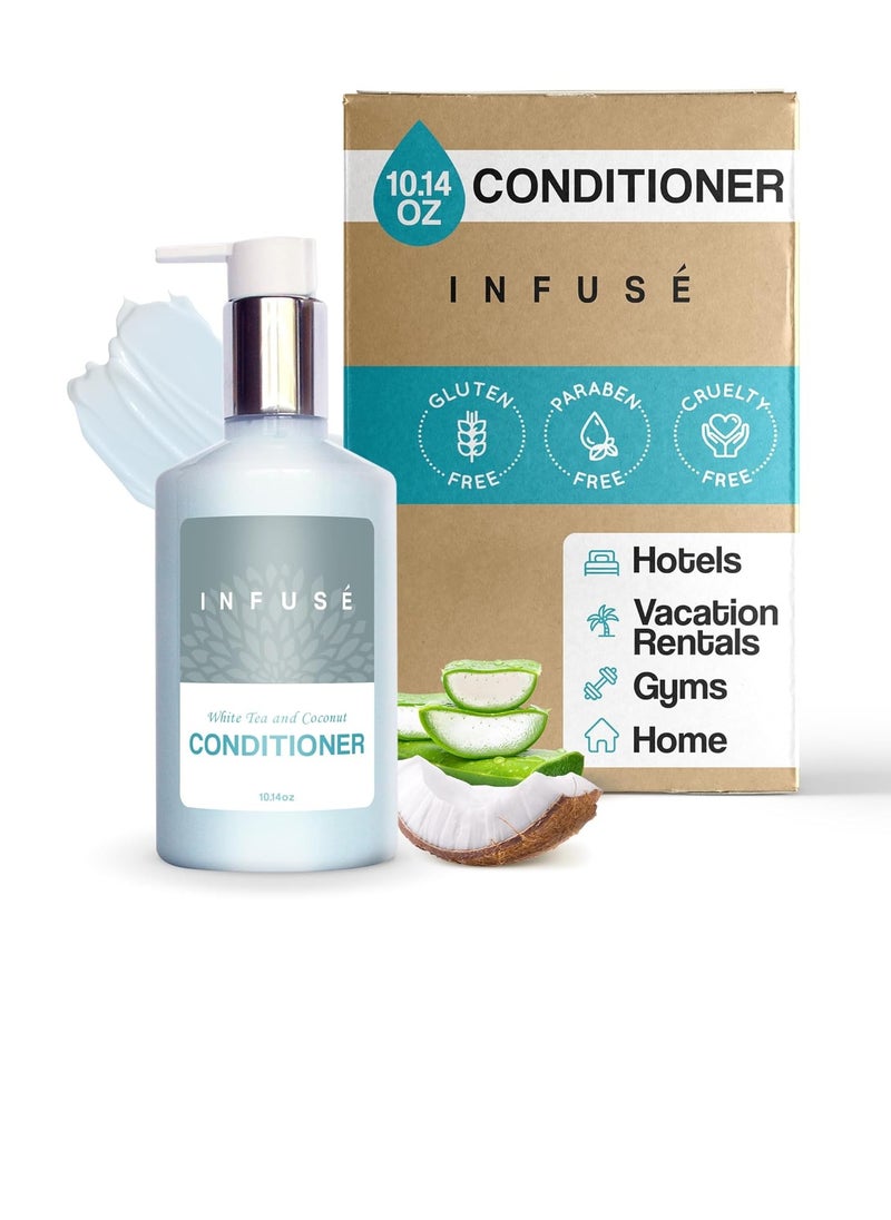 Terra Pure Terra Pure Infuse Conditioner, Retail Size Hotel Amenities, 10.14 oz. (Single)  - Image 1