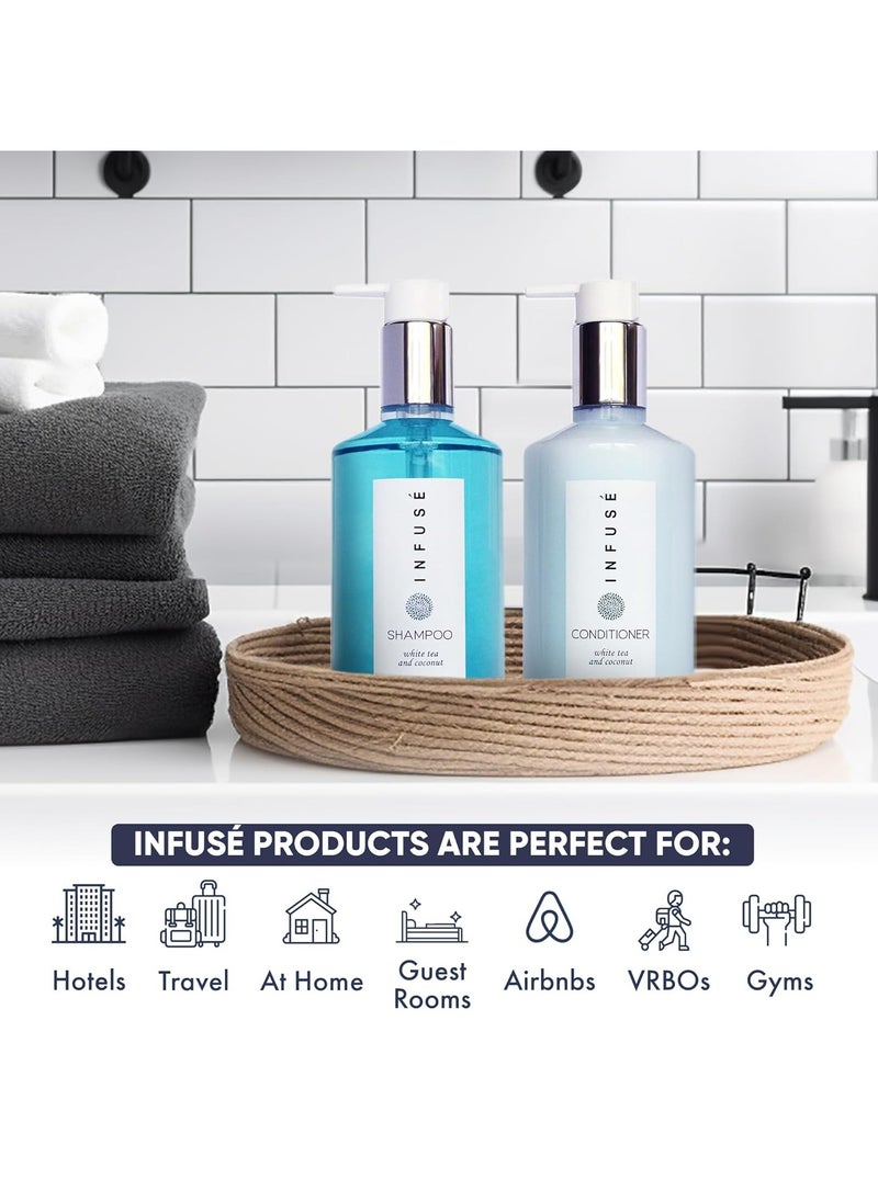 Terra Pure Terra Pure Infuse Conditioner, Retail Size Hotel Amenities, 10.14 oz. (Single)  - Image 3