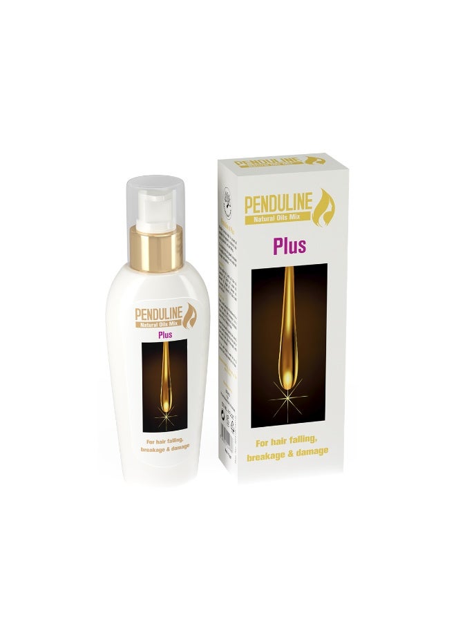 Penduline Kids Hair Oil Plus |Dry & Damaged Hair |Mineral oil free | Promote Hair Growth | Anti-Frizz | Healthy & Shiny Hair | Natural Oil | 120 ML - Image 1