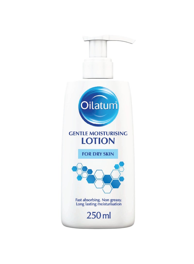 Oilatum Moisturizing Hand & body Lotion with Ceramides, Pro-vitamin B5 & Rich Emollients 250ml - Image 1