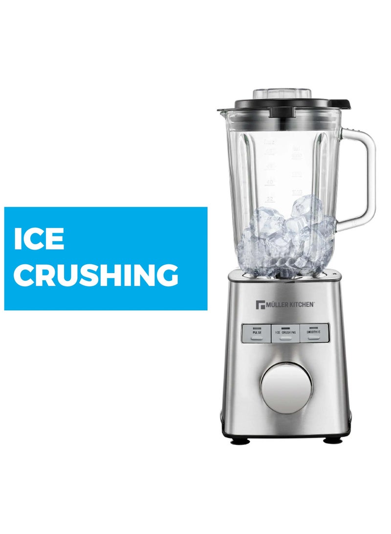 MULLER KITCHEN Electric Blender, 1000W, 1.5L Jar Capacity, 5 Variable Speeds, Stainless Steel  - Image 5