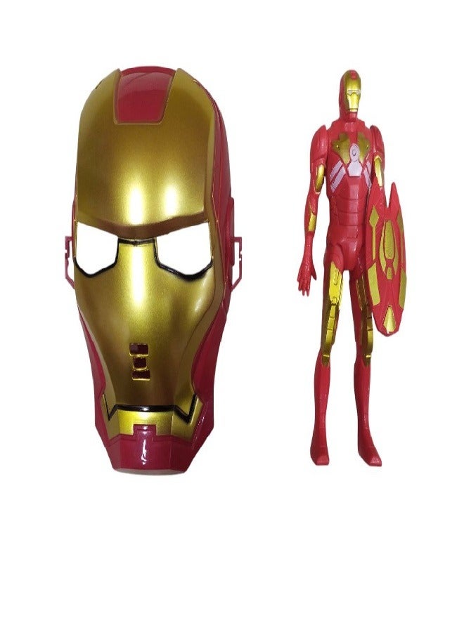 Ironman Pistol With Gel Bullets And Also Sponge Shots. It Also Has A Ironman Mask  - Image 2