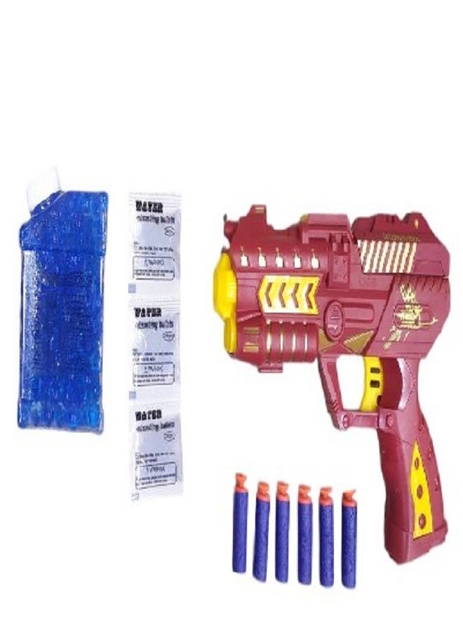 Ironman Pistol With Gel Bullets And Also Sponge Shots. It Also Has A Ironman Mask  - Image 3